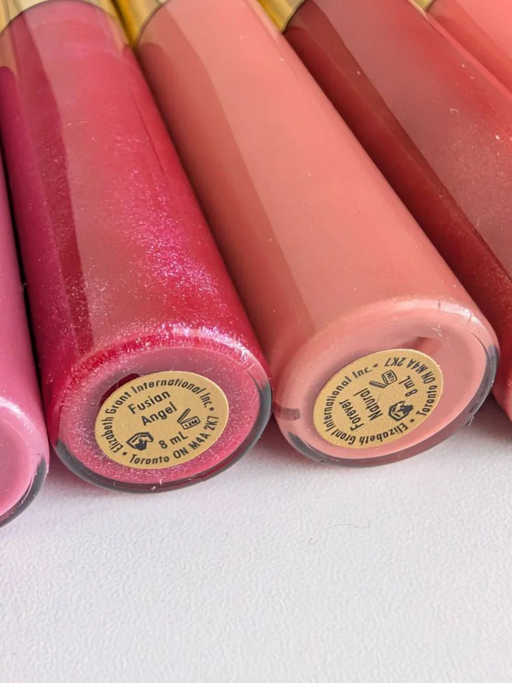 Elizabeth Grant Lip Gloss Lot 8ml New Old Stock Assorted Shades Eight